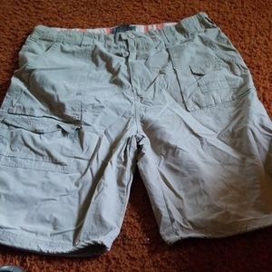 Tan Cargo Shorts